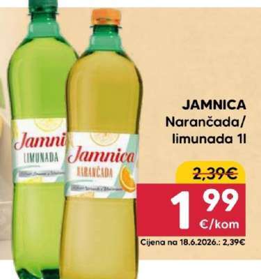 JAMNICA Narančada/limunada 1l