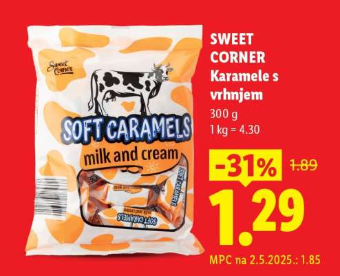 Sweet Corner Karamele s vrhnjem