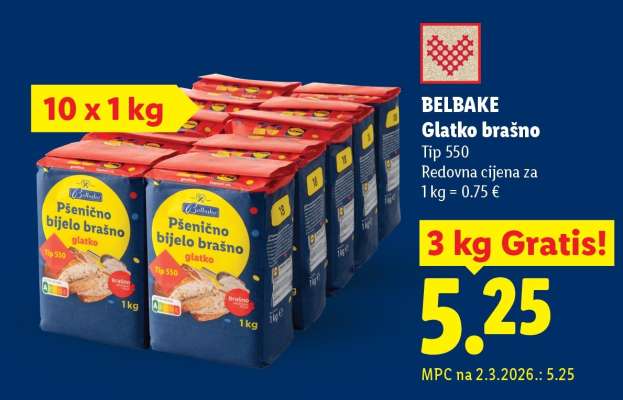 Belbake Glatko brašno