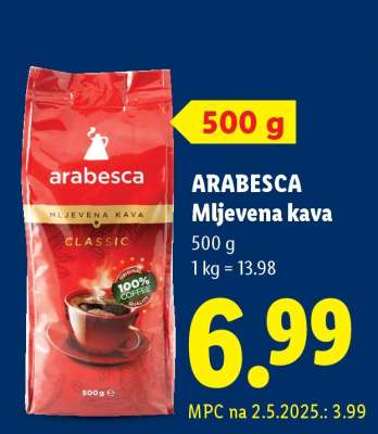 ARABESCA Mljevena kava