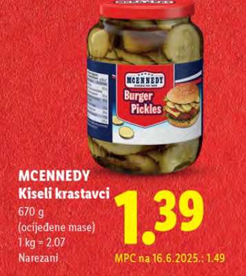 Mcennedy Kiseli krastavci