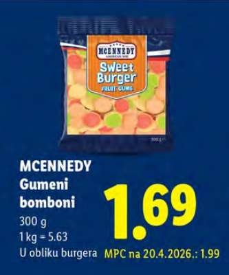 MCENNEDY Gumeni bomboni