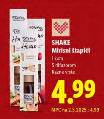 Shake Mirisni štapići