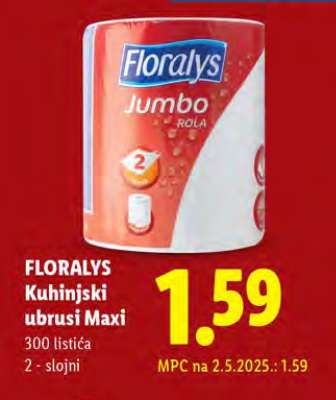 FLORALYS Kuhinjski ubrusi Maxi