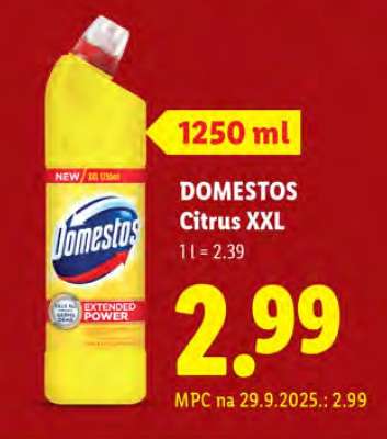DOMESTOS Citrus XXL