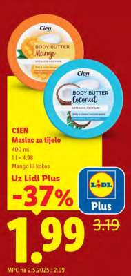 Cien Maslac za tijelo