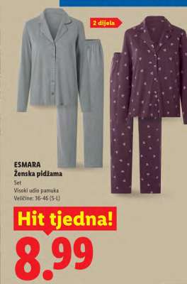 Esmara Ženska pidžama