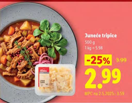 Juneće tripice