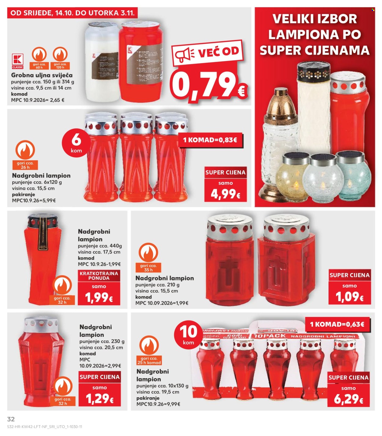 Kaufland katalog - 14.10.2026. - 20.10.2026. Stranica 32