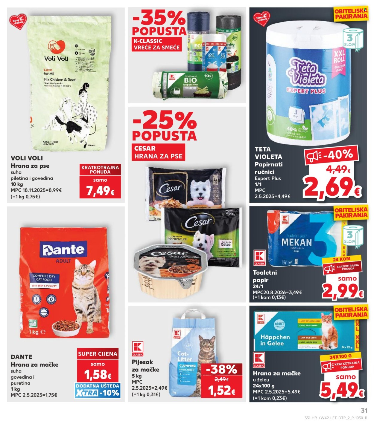 Kaufland katalog - 14.10.2026. - 20.10.2026. Stranica 31
