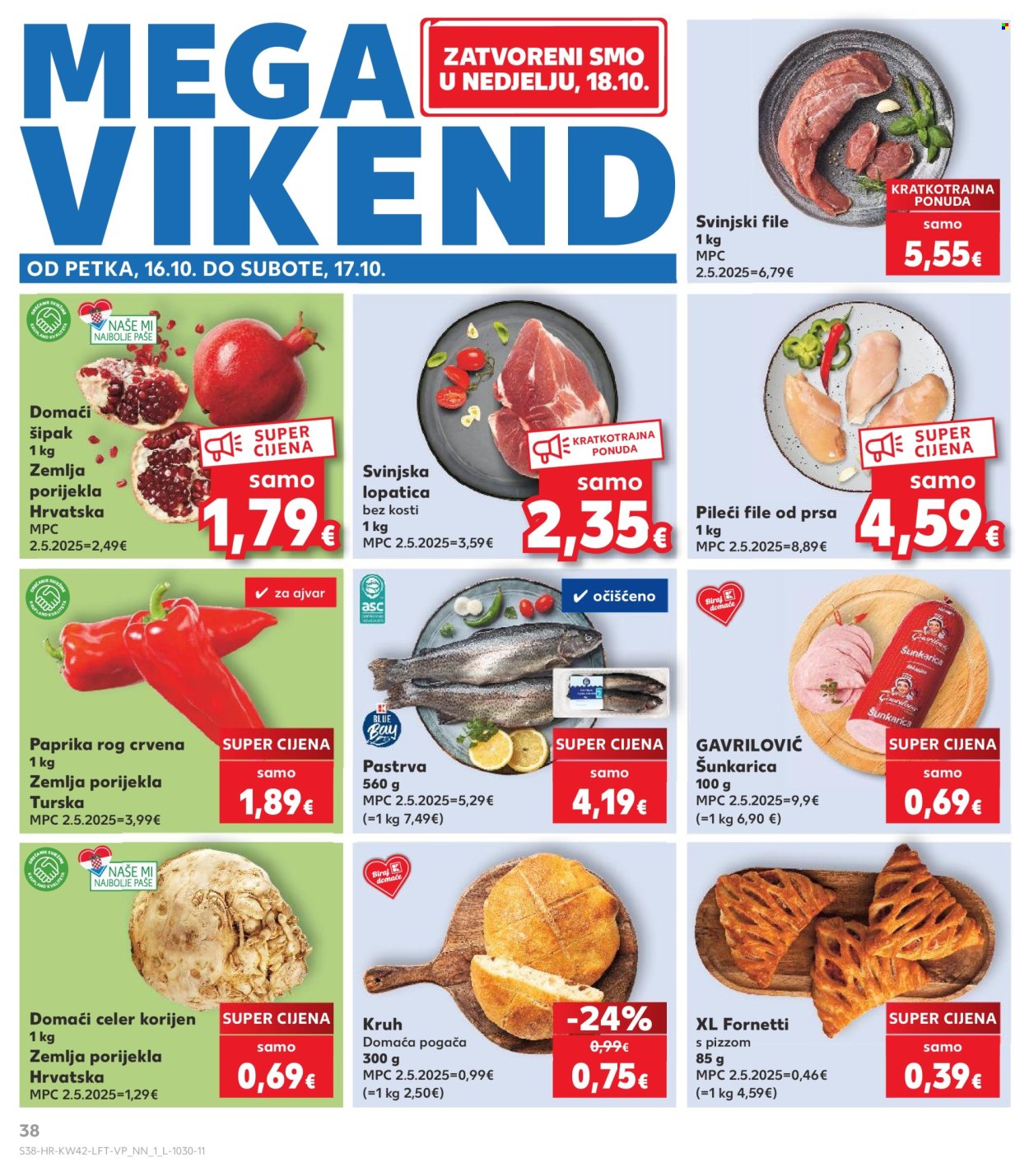 Kaufland katalog - 14.10.2026. - 20.10.2026. Stranica 38