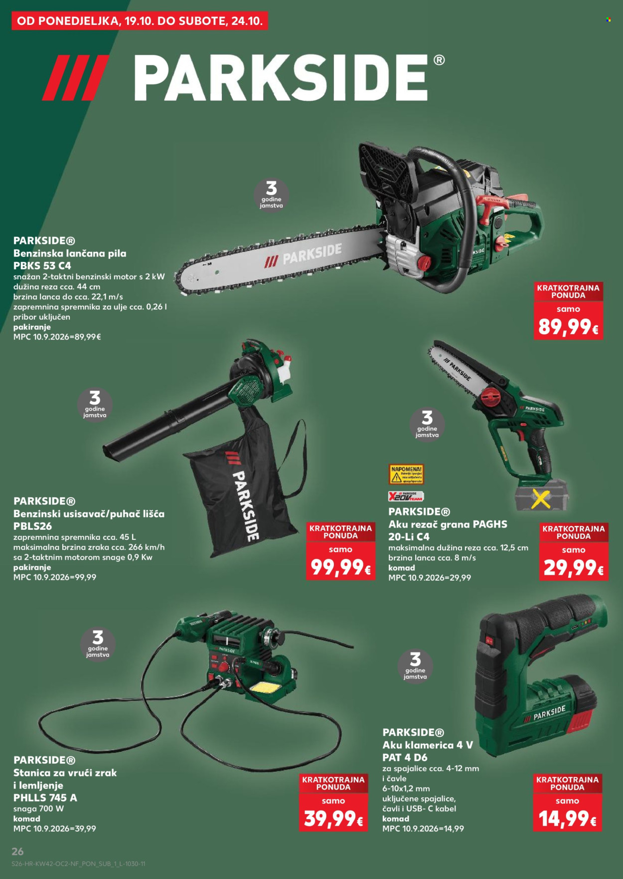 Kaufland katalog - 14.10.2026. - 20.10.2026. Stranica 26