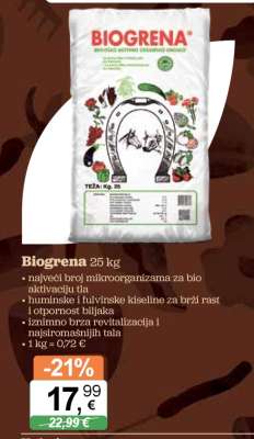 Biogrena 25 kg