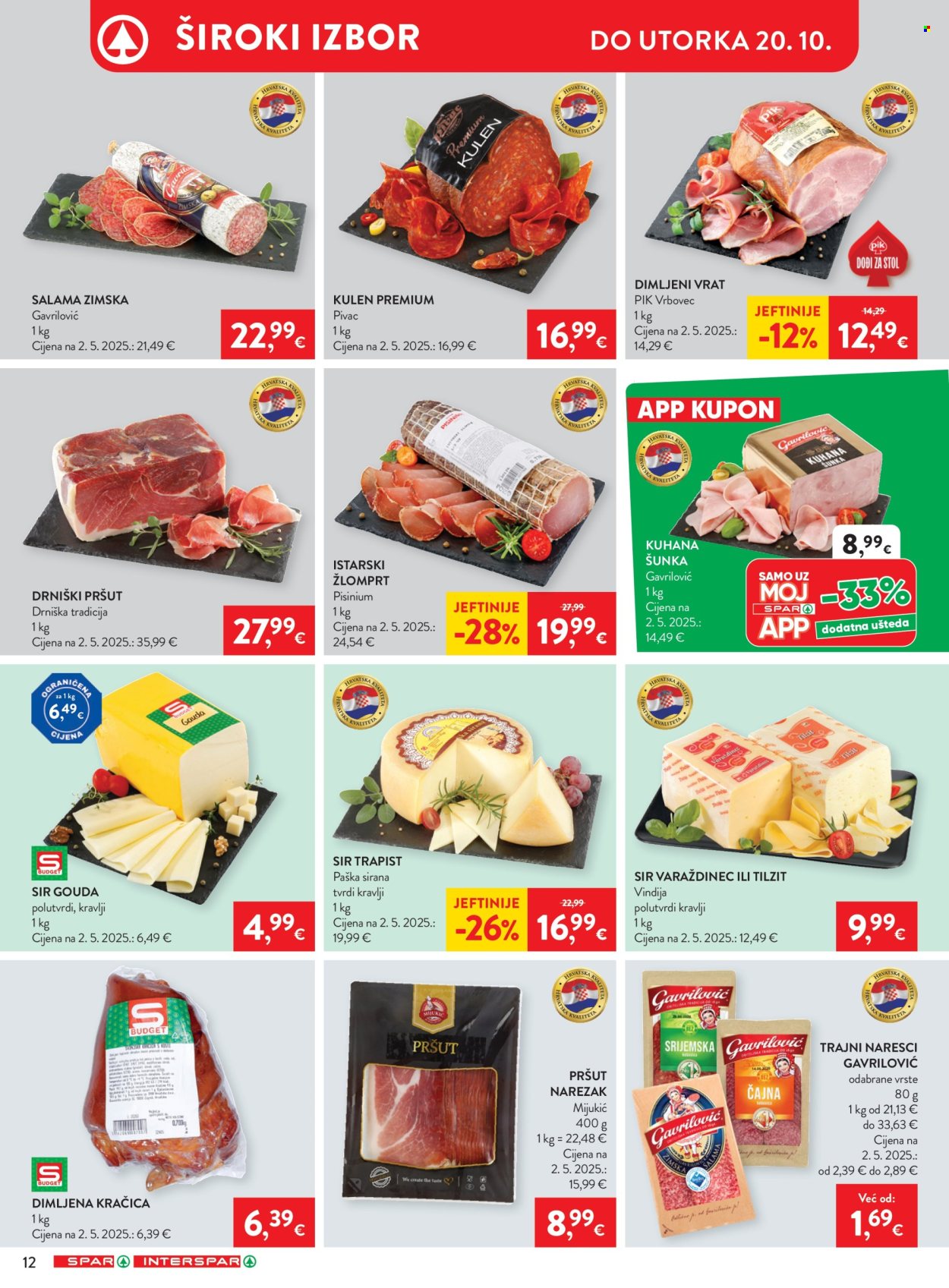 INTERSPAR katalog - 14.10.2026. - 20.10.2026. Stranica 18