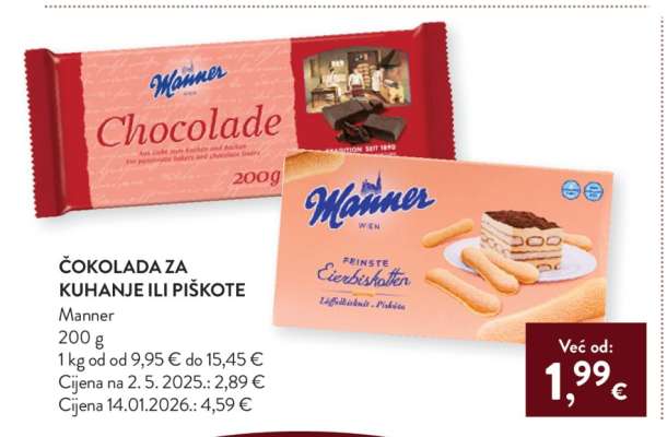 ČOKOLADA ZA KUHANJE ILI PIŠKOTE