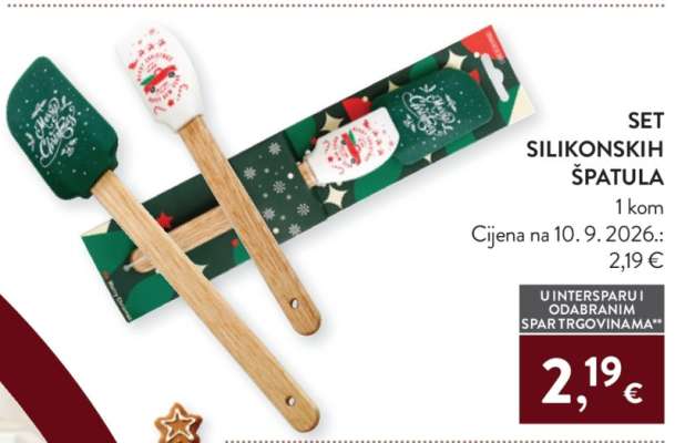 Set silikonskih špatula