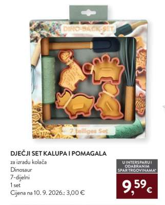 DJEČJI SET KALUPA I POMAGALA