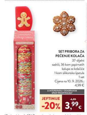 SET PRIBORA ZA PEČENJE KOLAČA