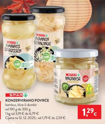 KONZERVIRANO POVRĆE