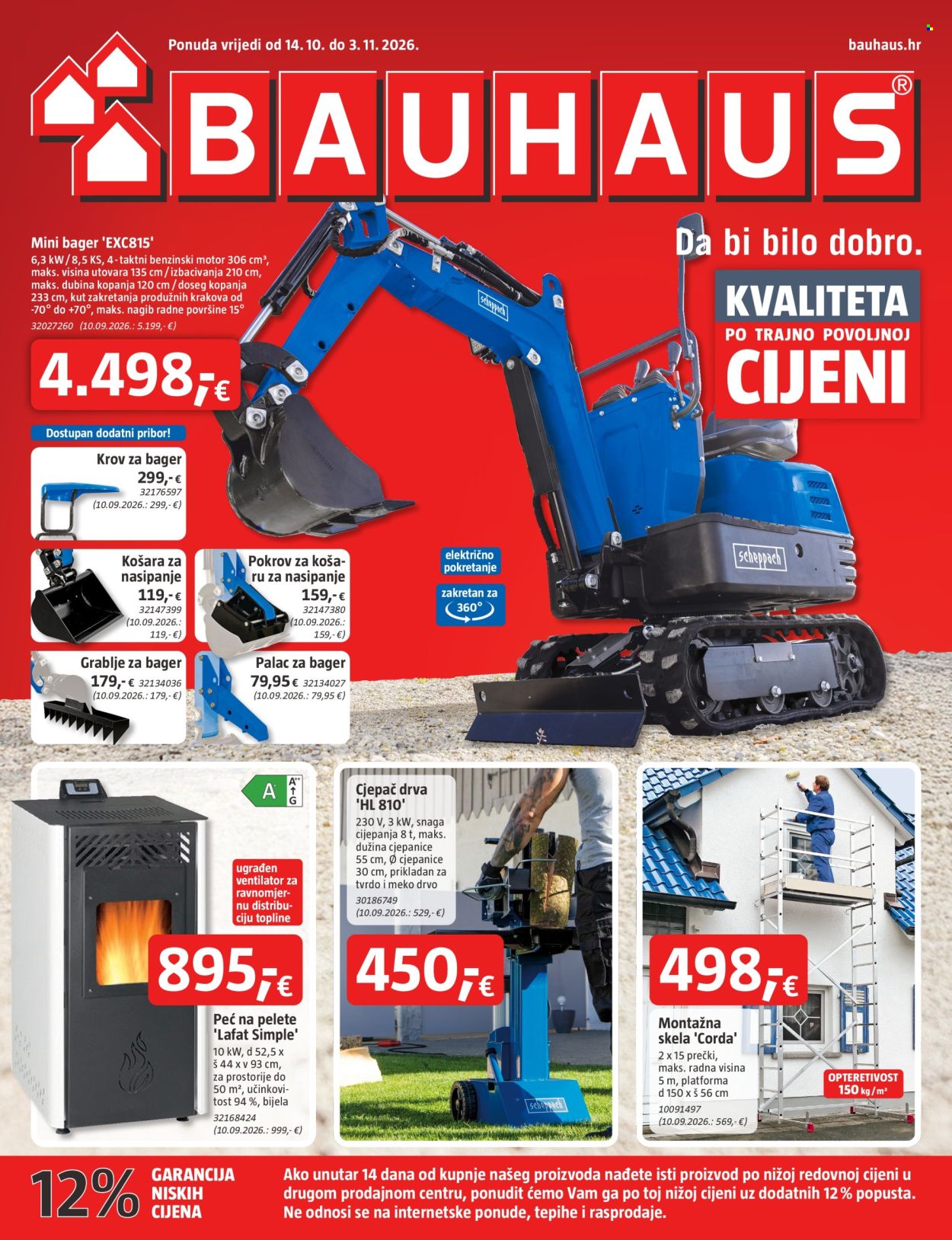 Bauhaus katalog - 14.10.2026. - 03.11.2026. Stranica 1