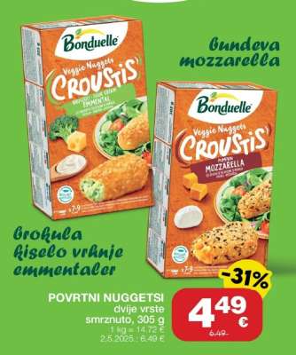 Bonduelle Veggie Nuggets Croustis