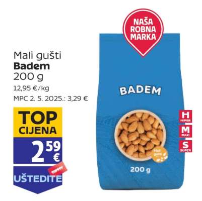 Mali gušti Badem