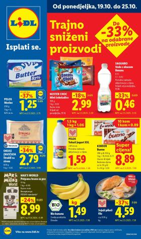 Lidl - Trajno sniženi proizvodi