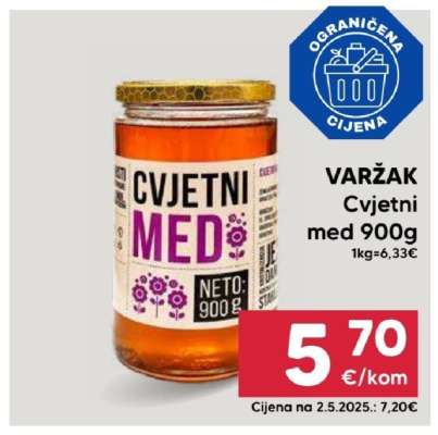 VARŽAK Cvjetni med 900g
