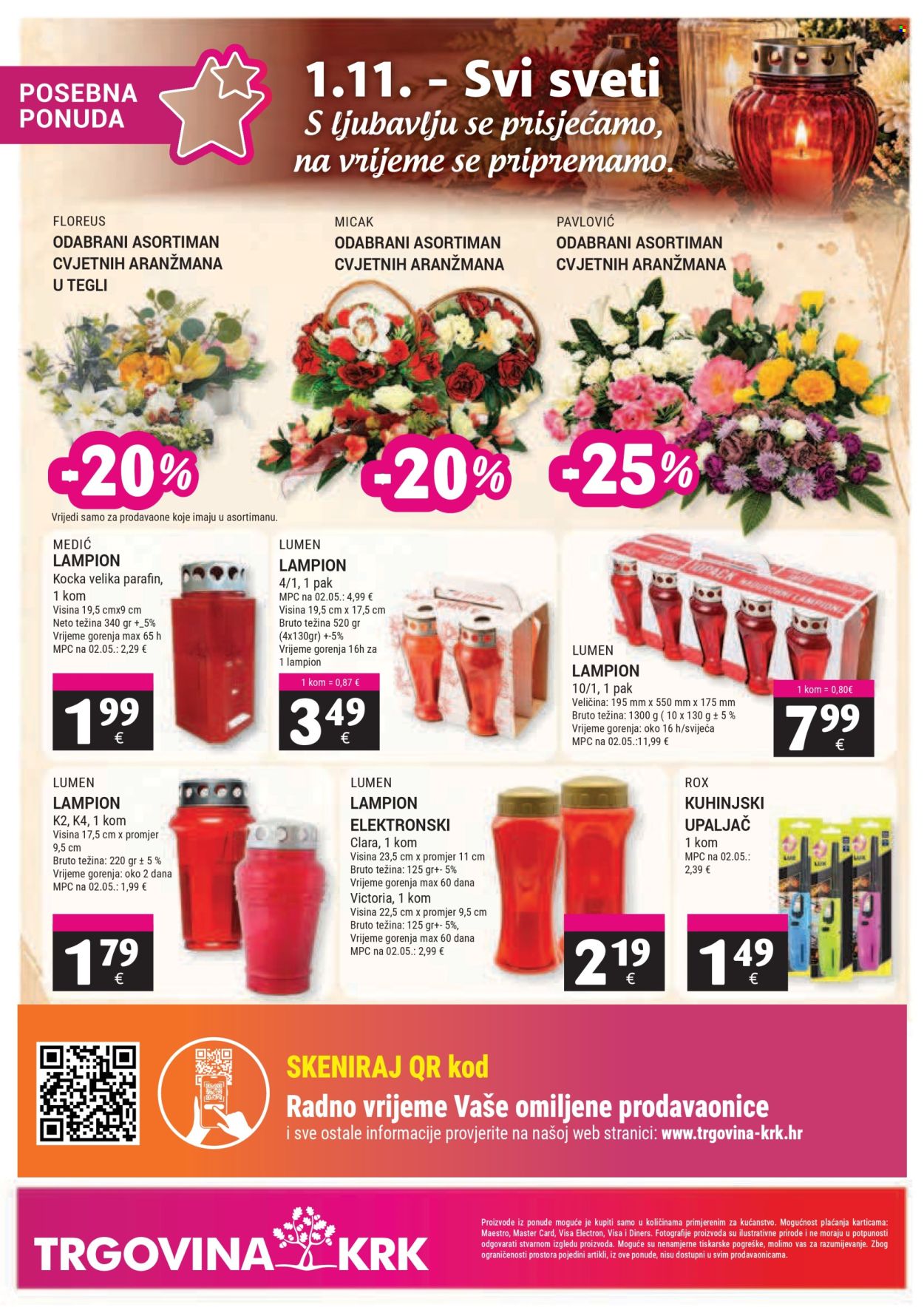 Trgovina KRK katalog - 16.10.2026. - 01.11.2026. Stranica 20