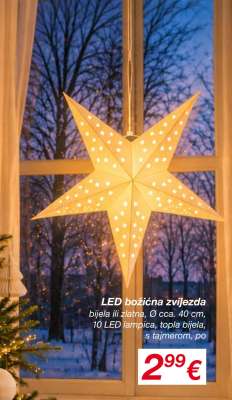 LED božićna zvijezda