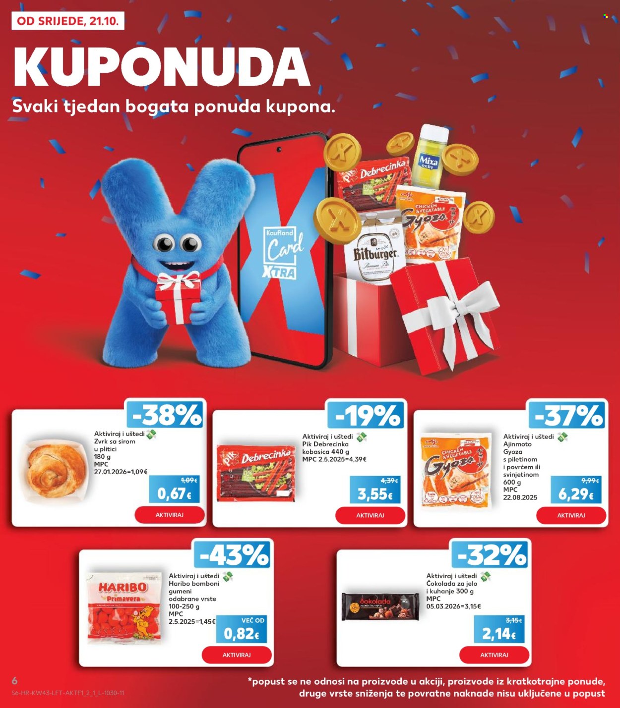 Kaufland katalog - 21.10.2026. - 27.10.2026. Stranica 6