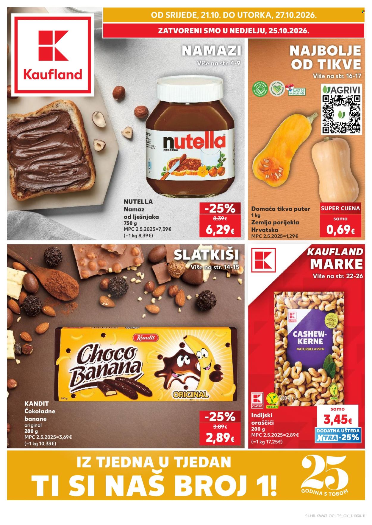 Kaufland katalog - 21.10.2026. - 27.10.2026. Stranica 1