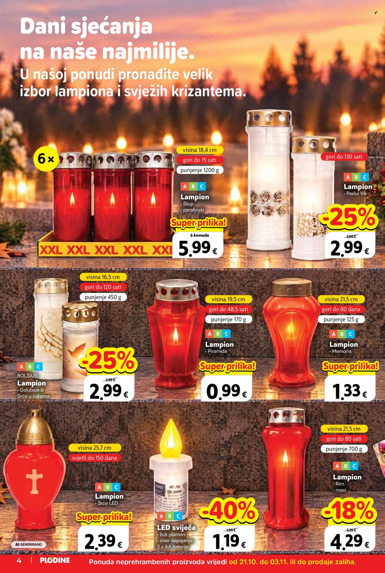 Plodine katalog - 21.10.2026. - 27.10.2026. Stranica 4
