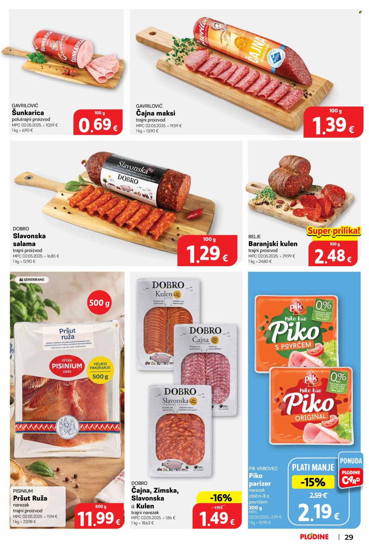 Plodine katalog - 21.10.2026. - 27.10.2026. Stranica 29