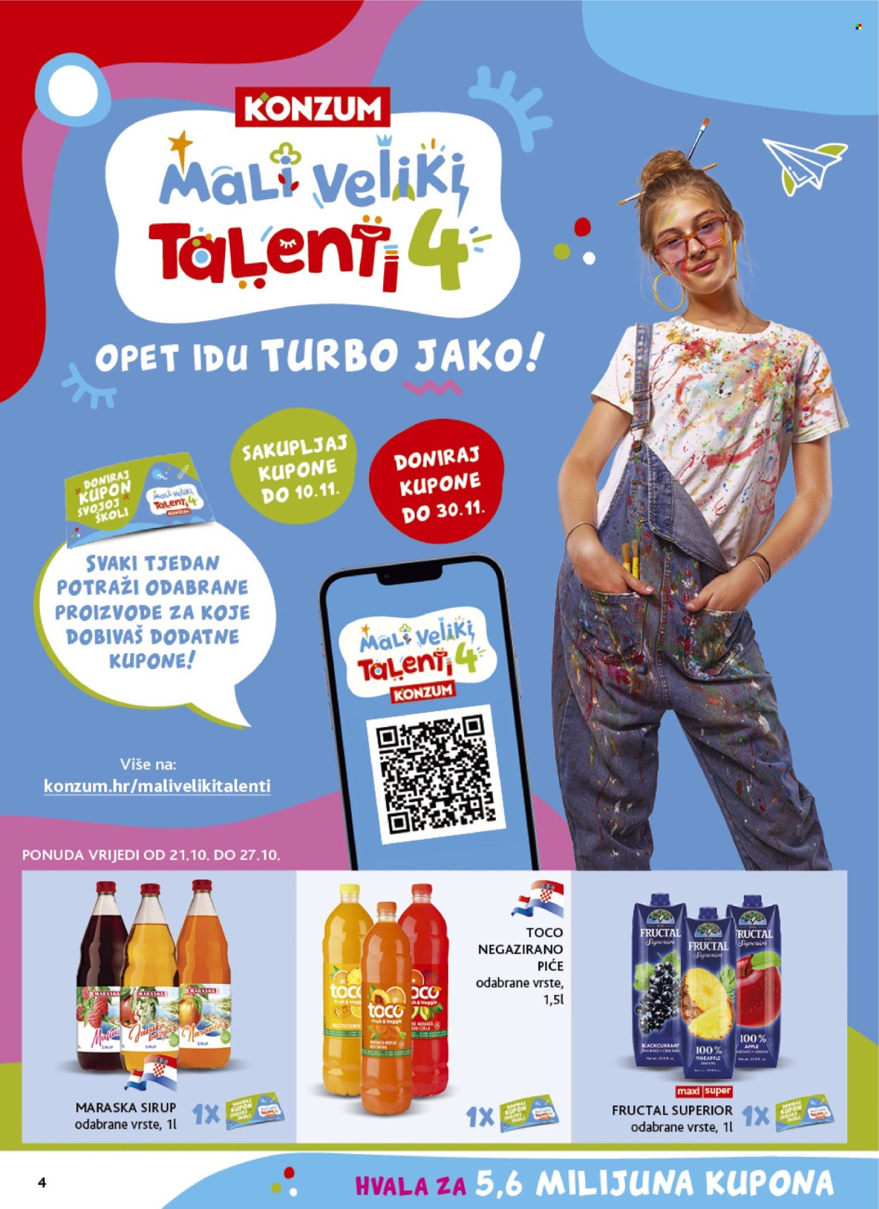 Konzum katalog - 21.10.2026. - 27.10.2026. Stranica 4