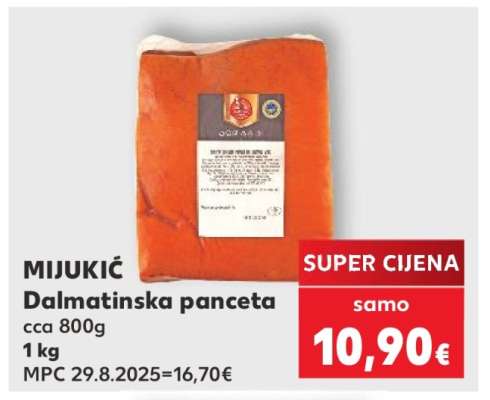 MIJUKIĆ Dalmatinska panceta