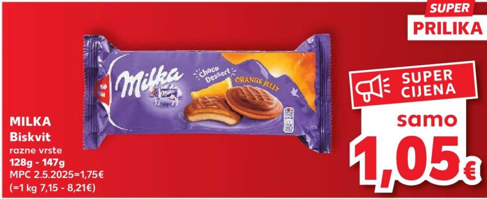 MILKA BISKVIT