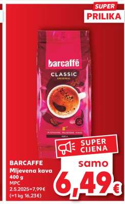 Barcaffe Mljevena kava