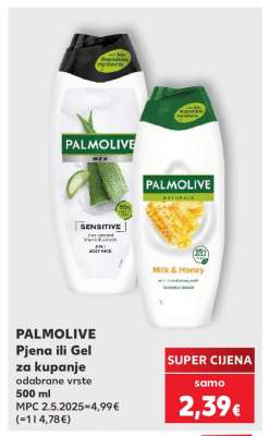 PALMOLIVE Pjena ili gel za kupanje