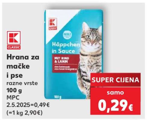 Hrana za mačke i pse