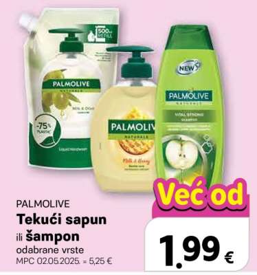 PALMOLIVE Tekući sapun ili šampon