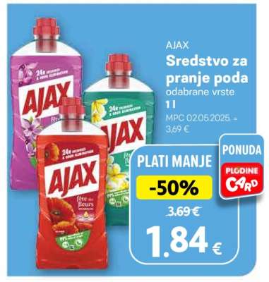 AJAX Sredstvo za pranje poda