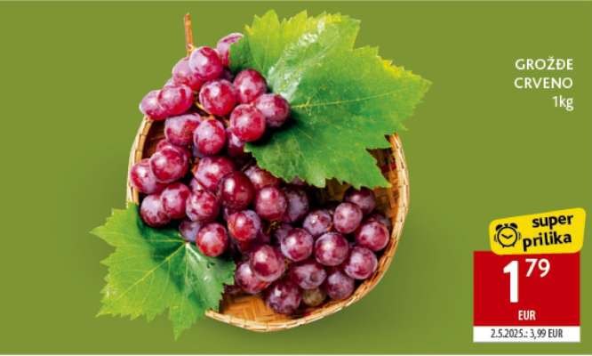 GROŽĐE CRVENO 1kg