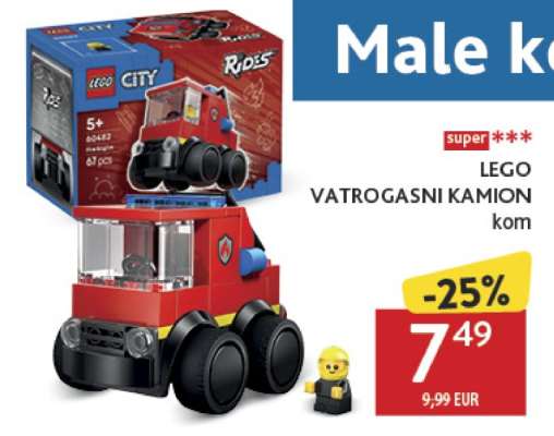 LEGO VATROGASNI KAMION