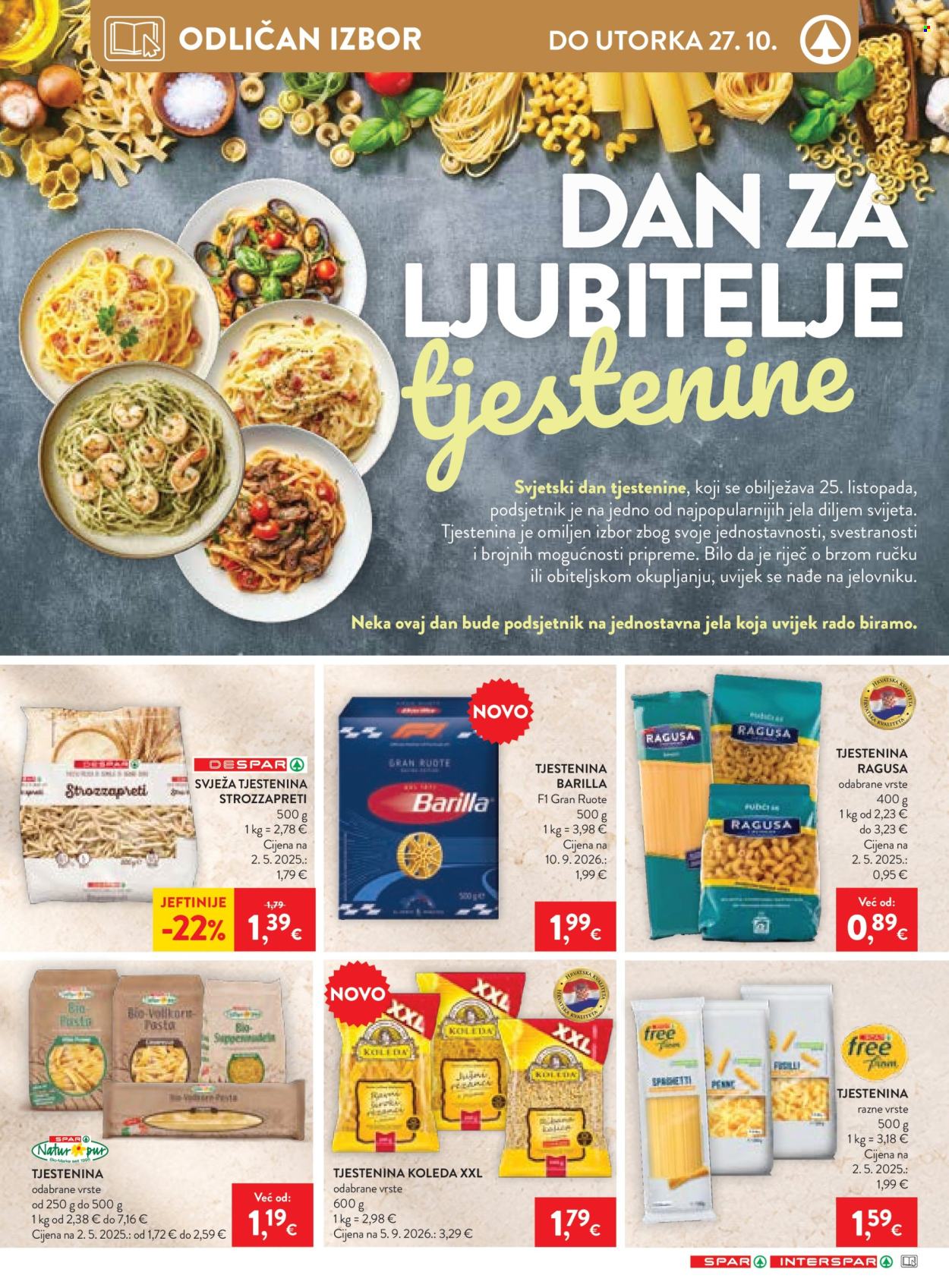 SPAR katalog - 21.10.2026. - 27.10.2026. Stranica 19