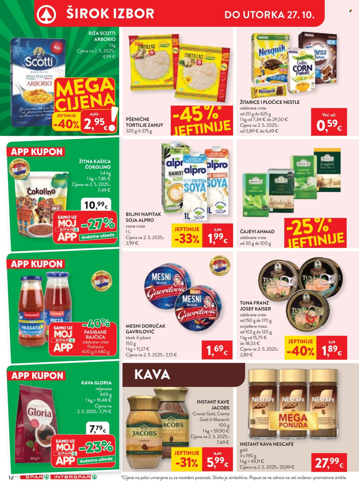 INTERSPAR katalog - 21.10.2026. - 27.10.2026. Stranica 18