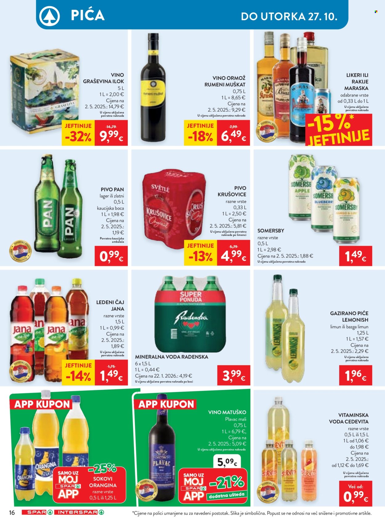 INTERSPAR katalog - 21.10.2026. - 27.10.2026. Stranica 29