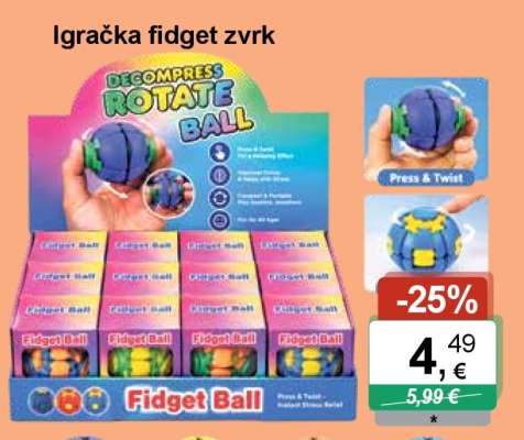 Igračka fidget zvrk