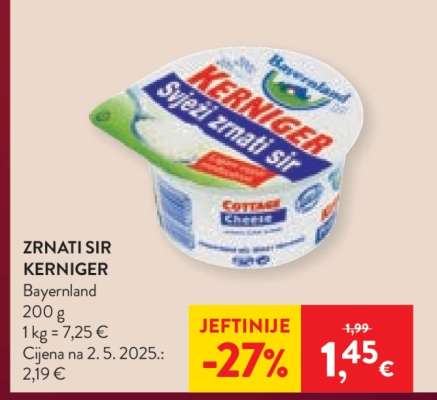 Zrnati sir Kerniger