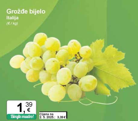 Grožđe bijelo